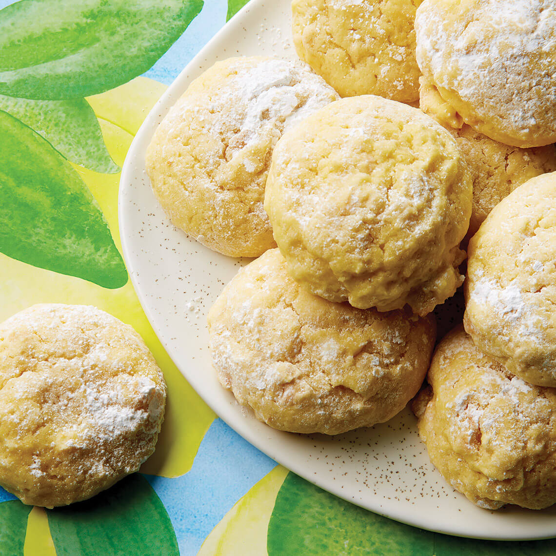 Lemon Cloud Cookies