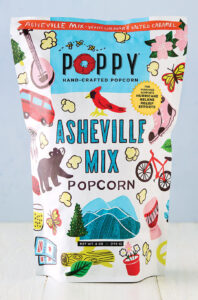 Bag of Poppy Popcorn Asheville Mix