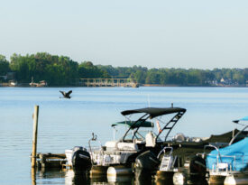 Boats on Lake Norman