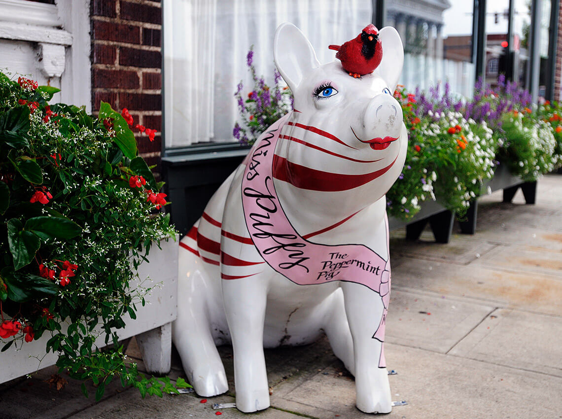 Painted Pig in Lexington, NC
