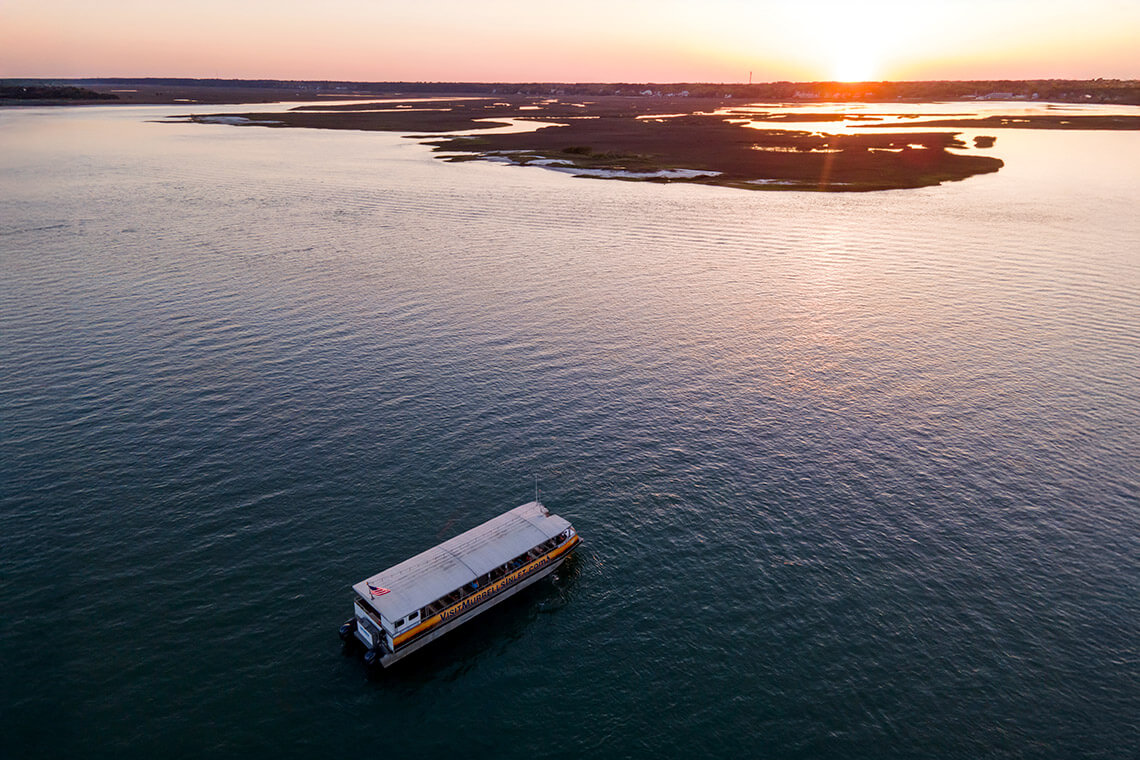 Sunset cruise at Murrells Inlet