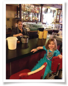 Greg Hatem and Salma Kate at the Mecca