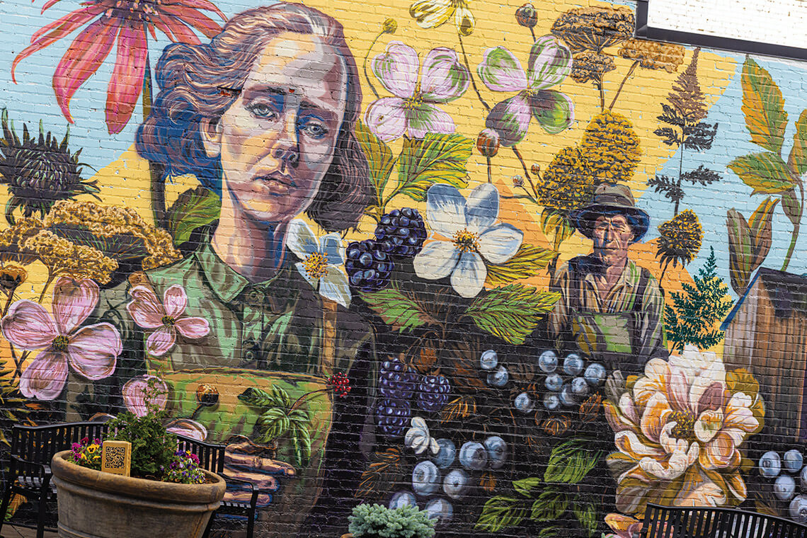 The West Jefferson Mural entitled This One