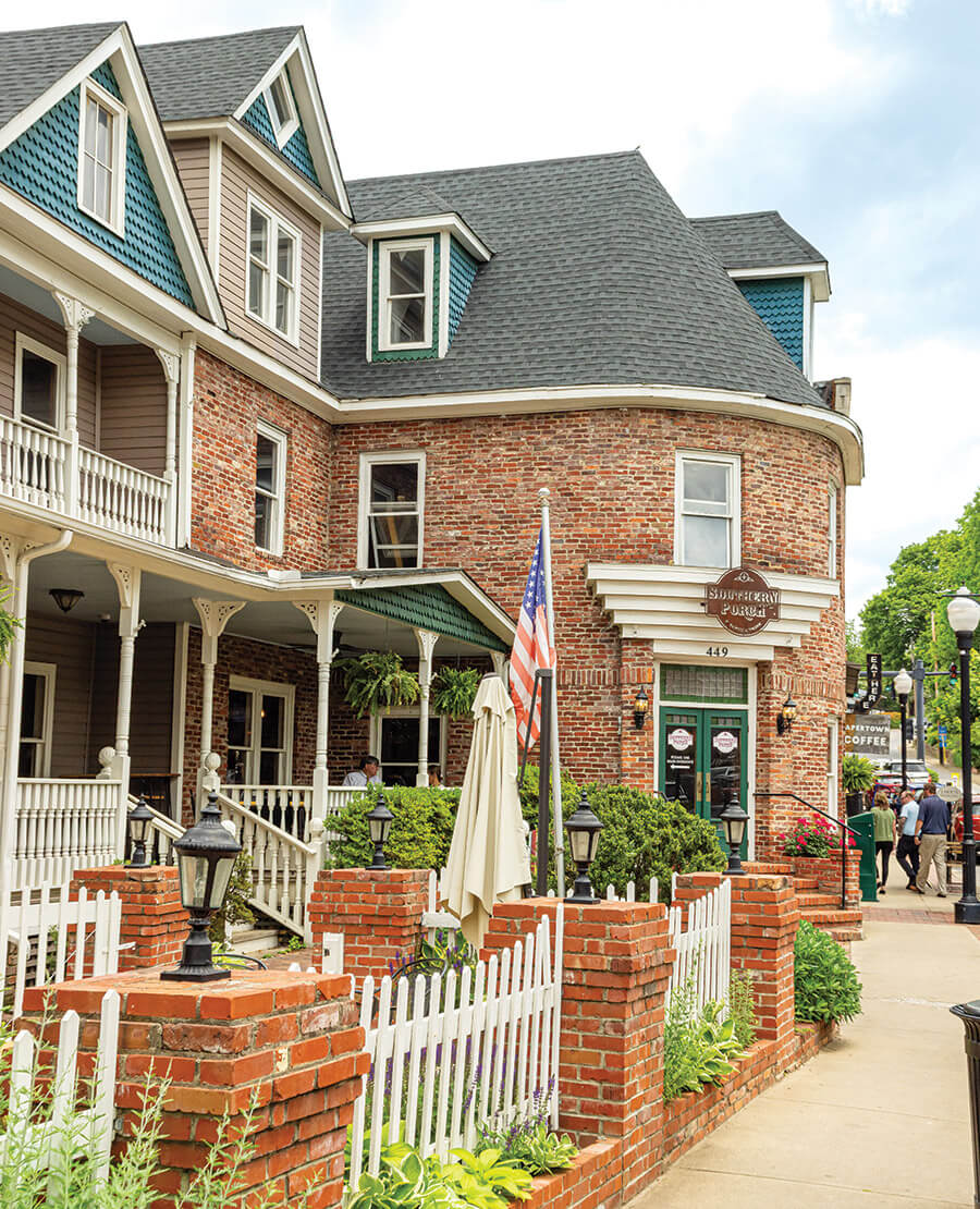 Exterior of Southern Porch in Canton, NC