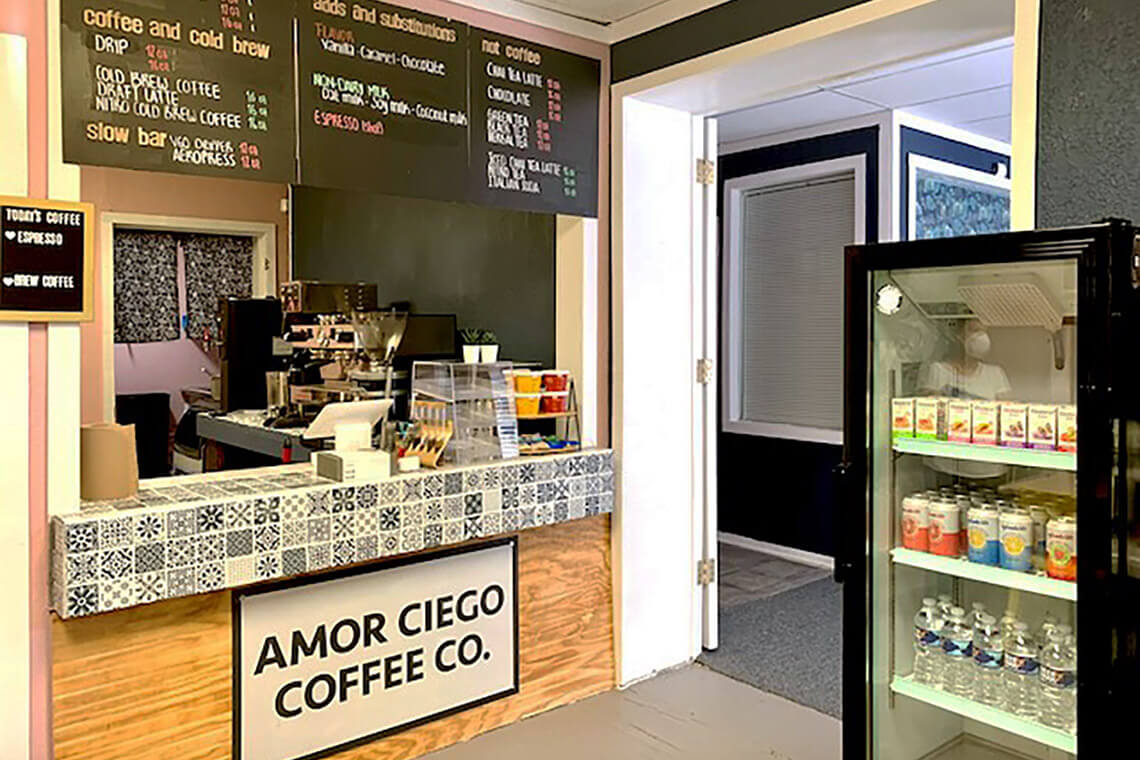 Counter at Amor Ciego in Southern Pines