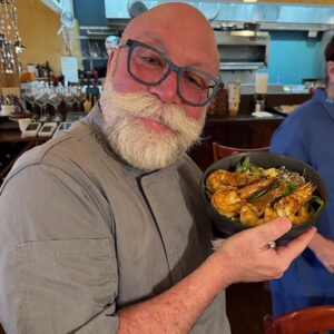 Chef Warren Lewis at Chef Warren's in Southern Pines