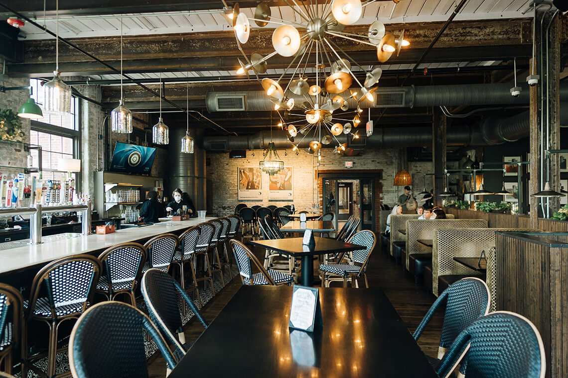 Interior of Cotton at Riverside Mill in Danville, VA