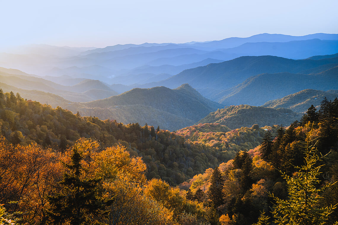Waterrock Knob in Jackson County, NC