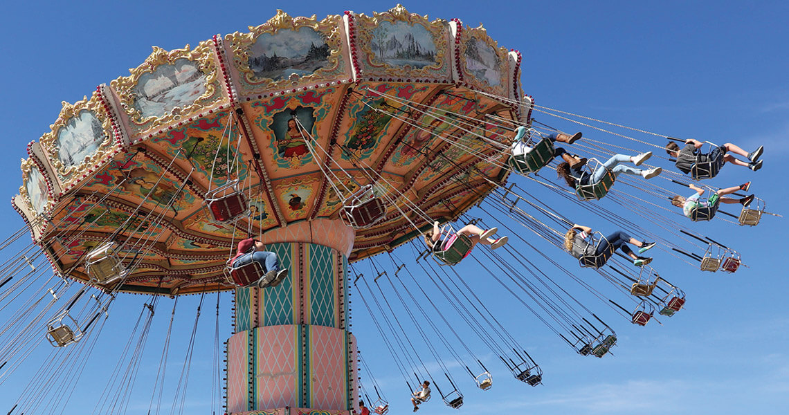 Giant swings at the Carolina Classic Fair