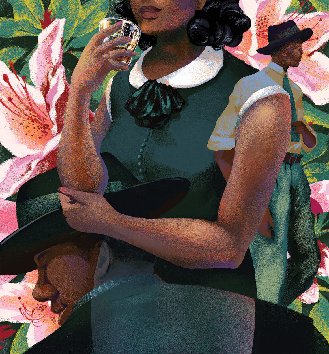 Illustration inspired by In West Mills