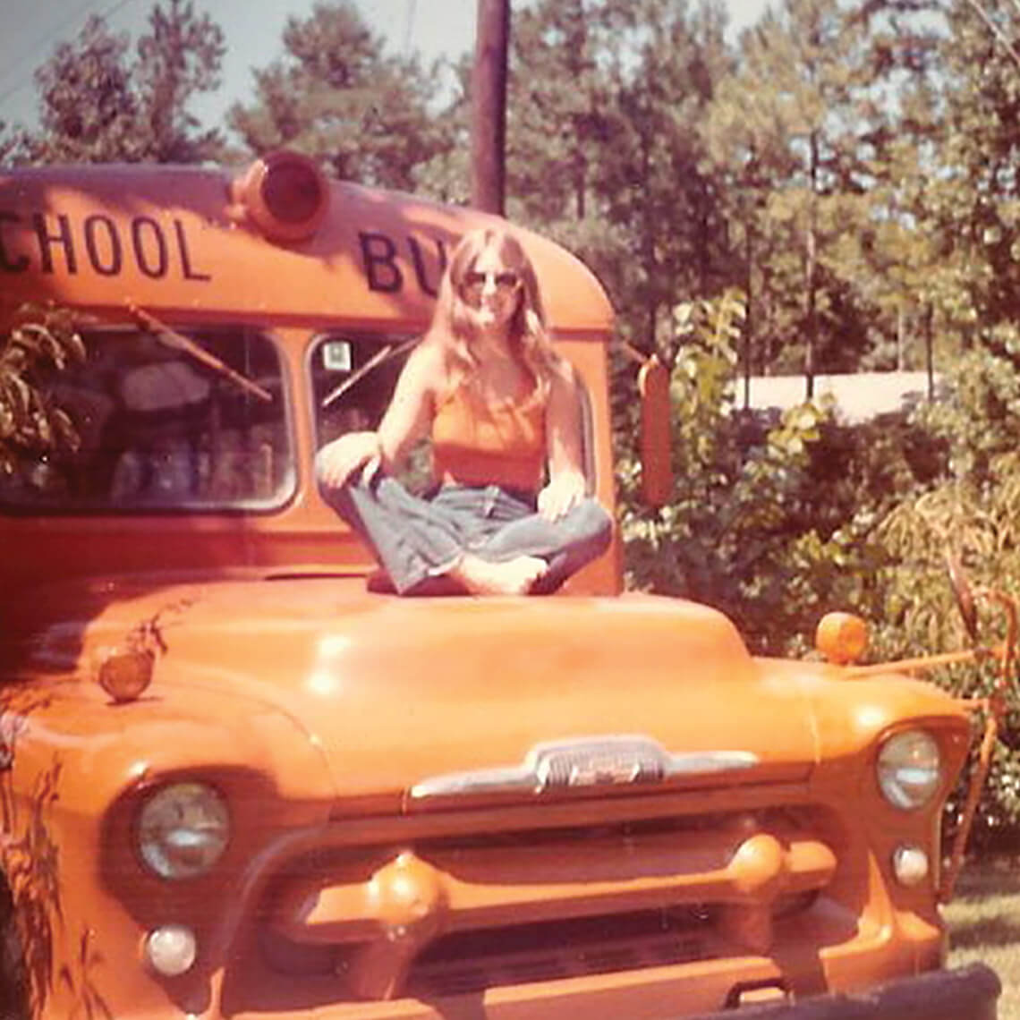 Rebecca Copeland pictured in the 1970s