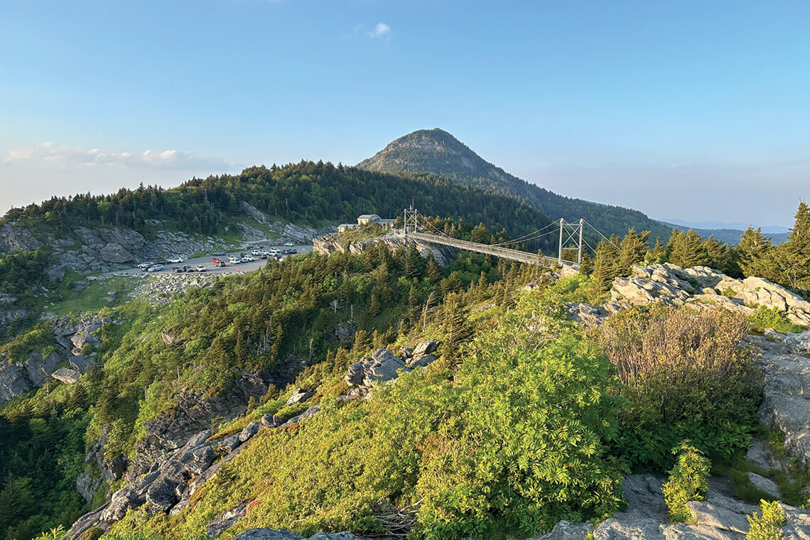 Mile-High Swinging Bridge