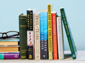 Stack of books by North Carolina authors