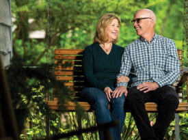 The author and his wife