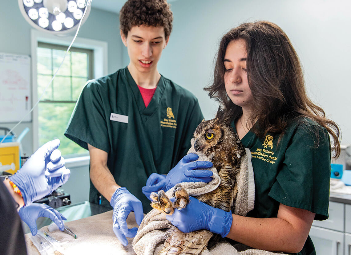 Students at Lees-McRae College