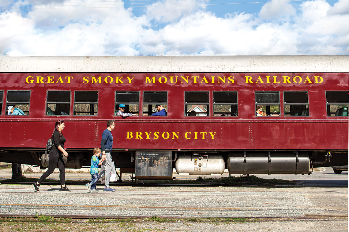 The Great Smoky Mountains Railroad
