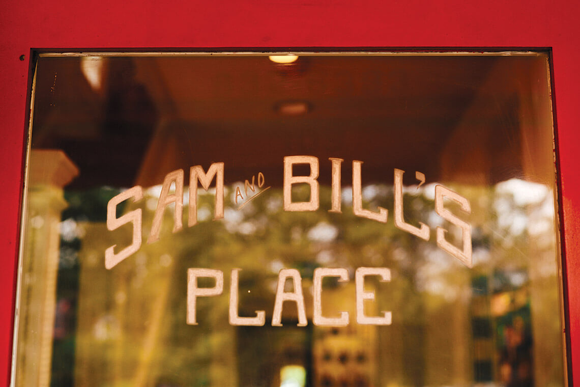 Door for Sam & Bill's Hair Design in Raleigh