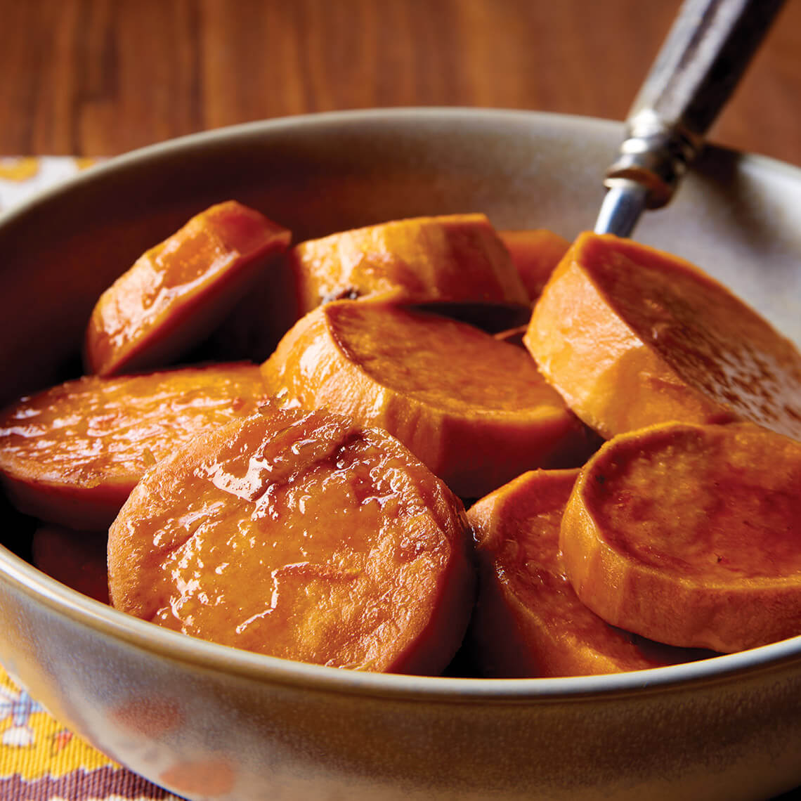 Baked sweet potatoes