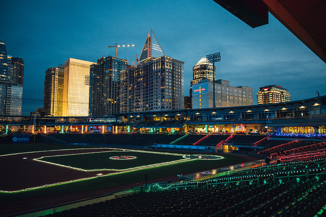 Truist Field and Uptown Charlotte