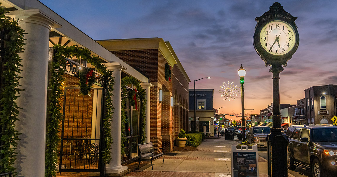 Downtown Mooresville, NC