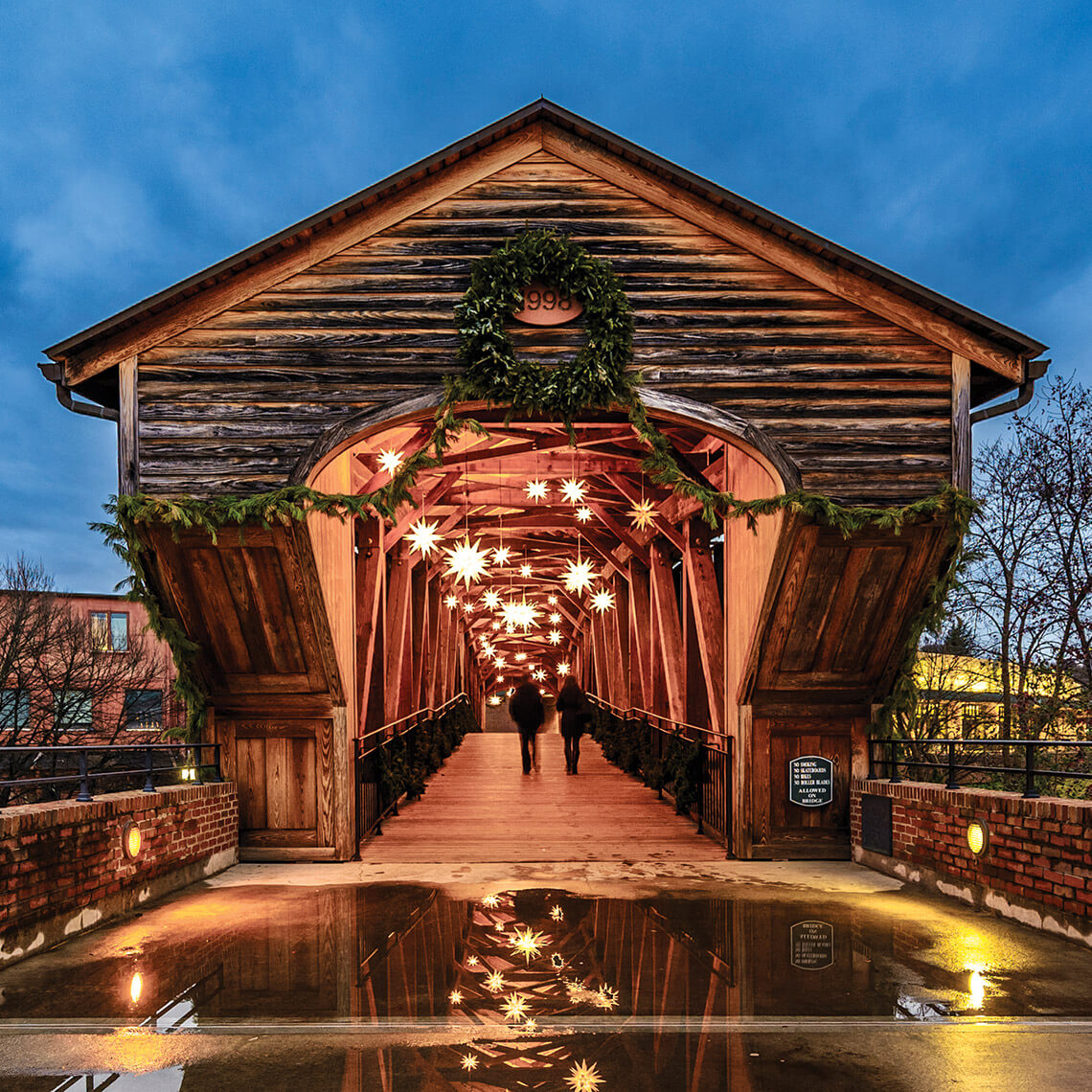 Heritage Bridge in Old Salem