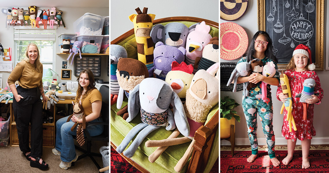 Kaylyn Van Camp and her mom at Dunlap Love