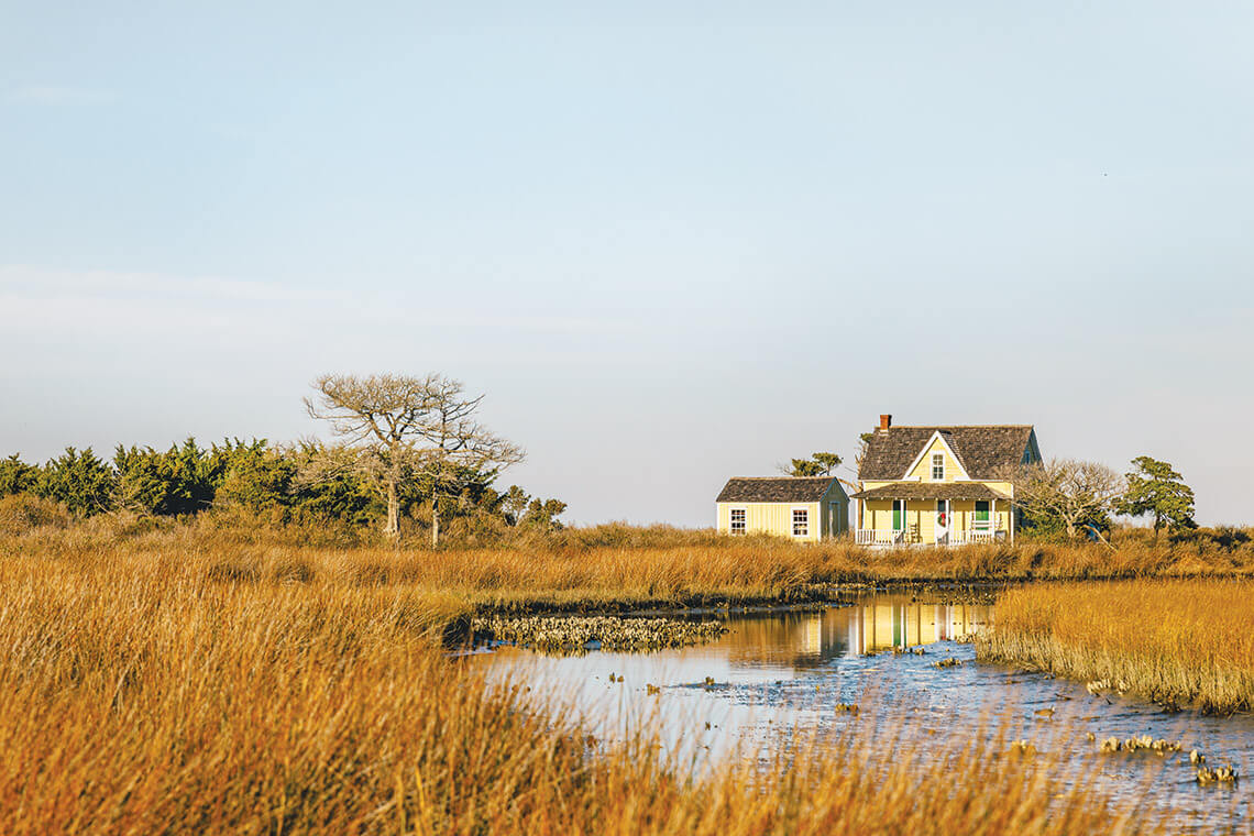 The Henry Pigott House on Portsmouth Island