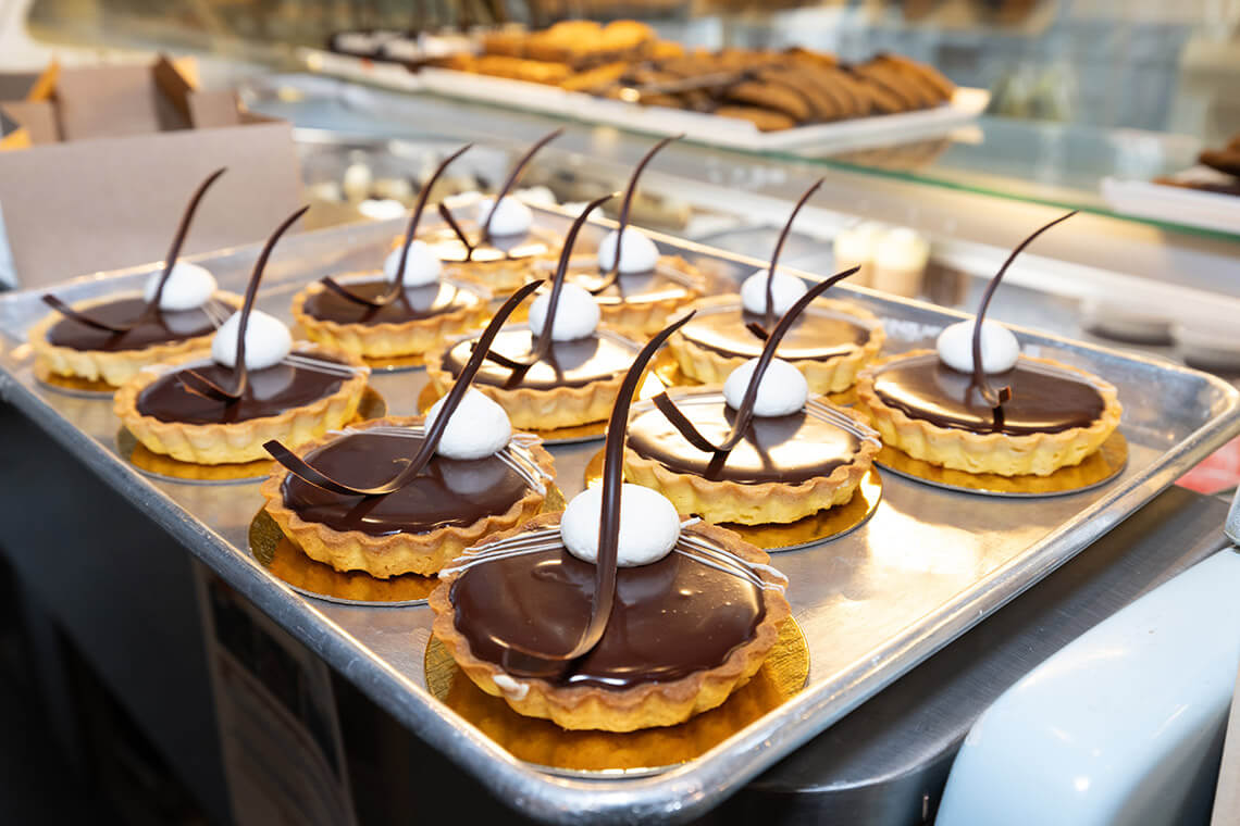 Chocolate treats at French Broad Chocolate