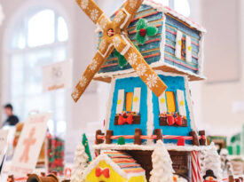 Gingerbread windmill