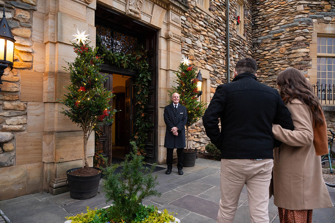 Couple enters Graylyn Estate