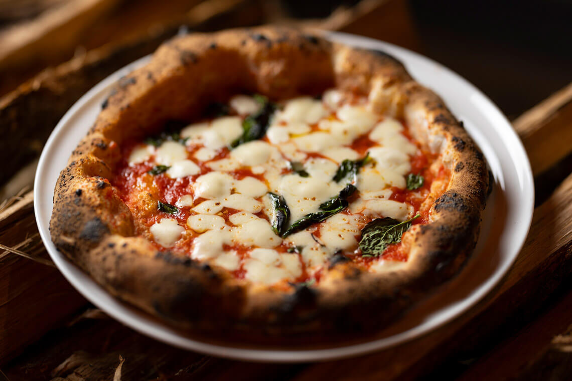 Pizza from Mission Pizza