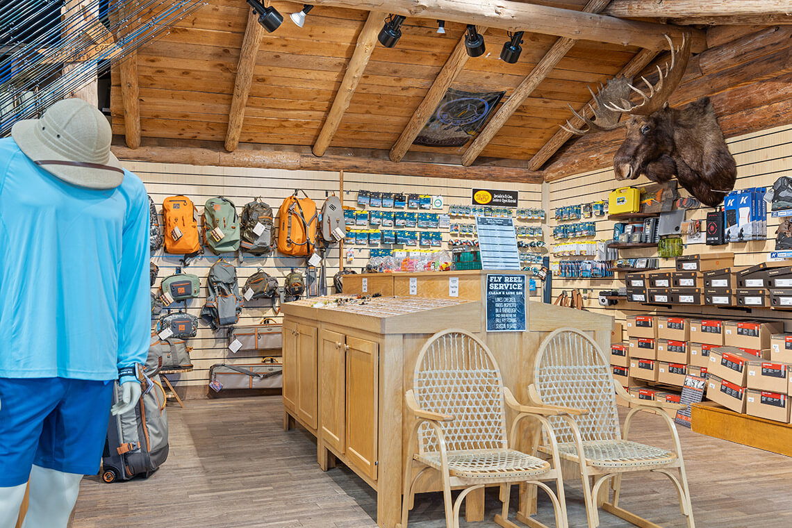 Interior of Jesse Brown's Outdoors in SouthPark