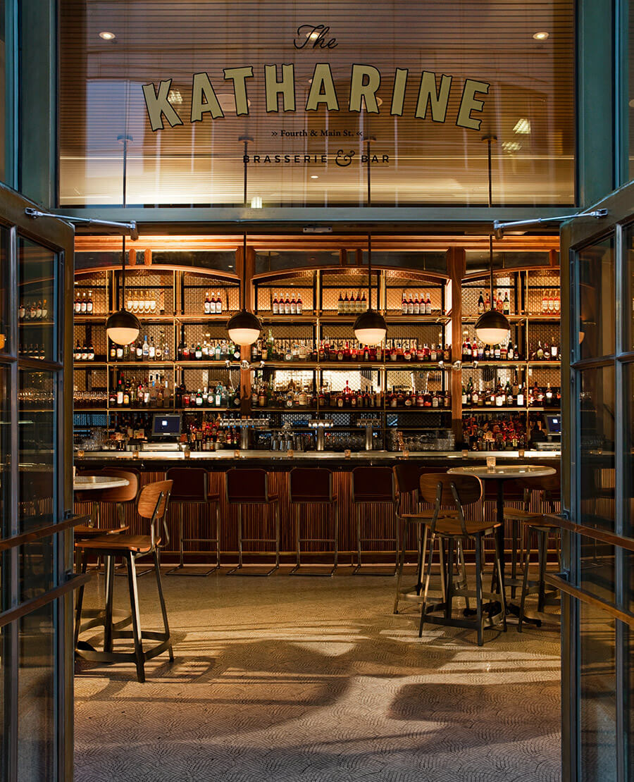 Interior of The Katherine Brasserie & Bar