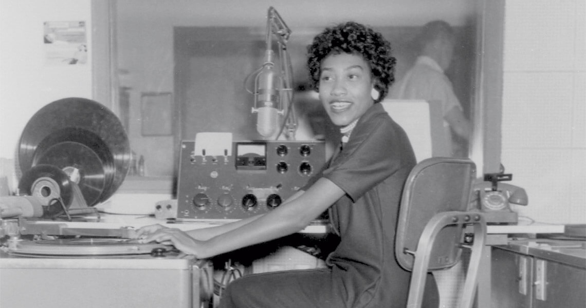 Hattie Leeper in the DJ Booth