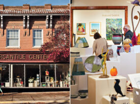 Hillsborough Gallery of Arts exterior and interior