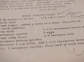 Pound cake recipe