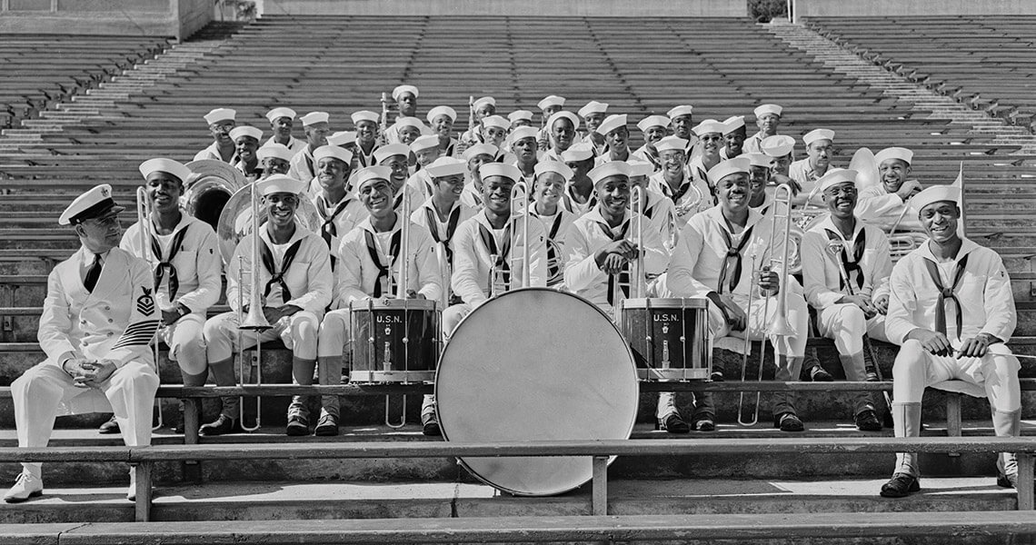 Musicians in the B-1 Naval Band in 1942