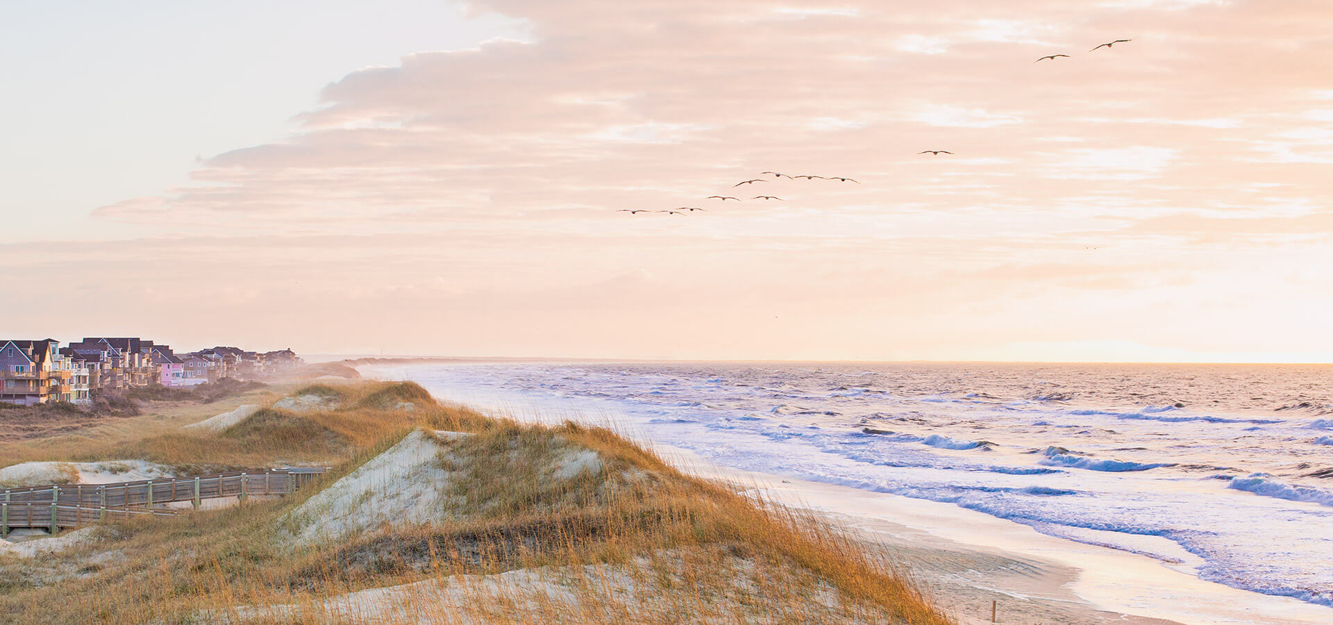 Frisco, NC, beach in the winter