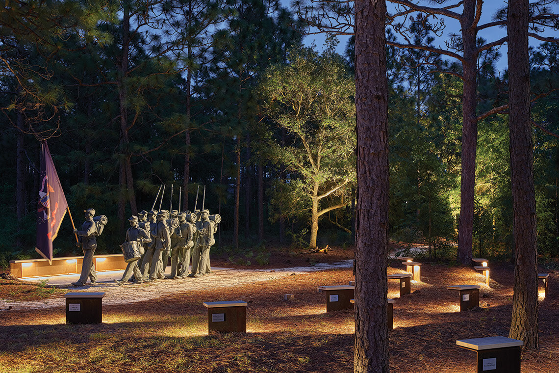 PNC USCT Sculpture Park at Battle of Forks Road