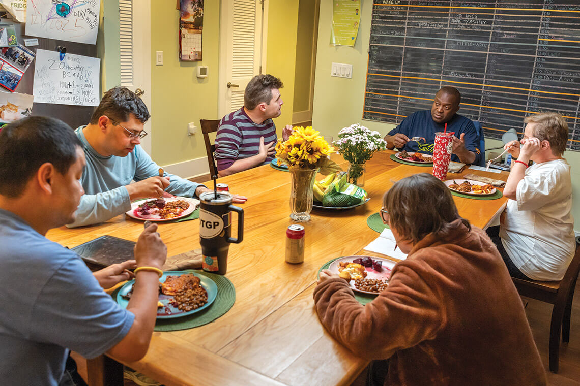 Residents at Peacehaven