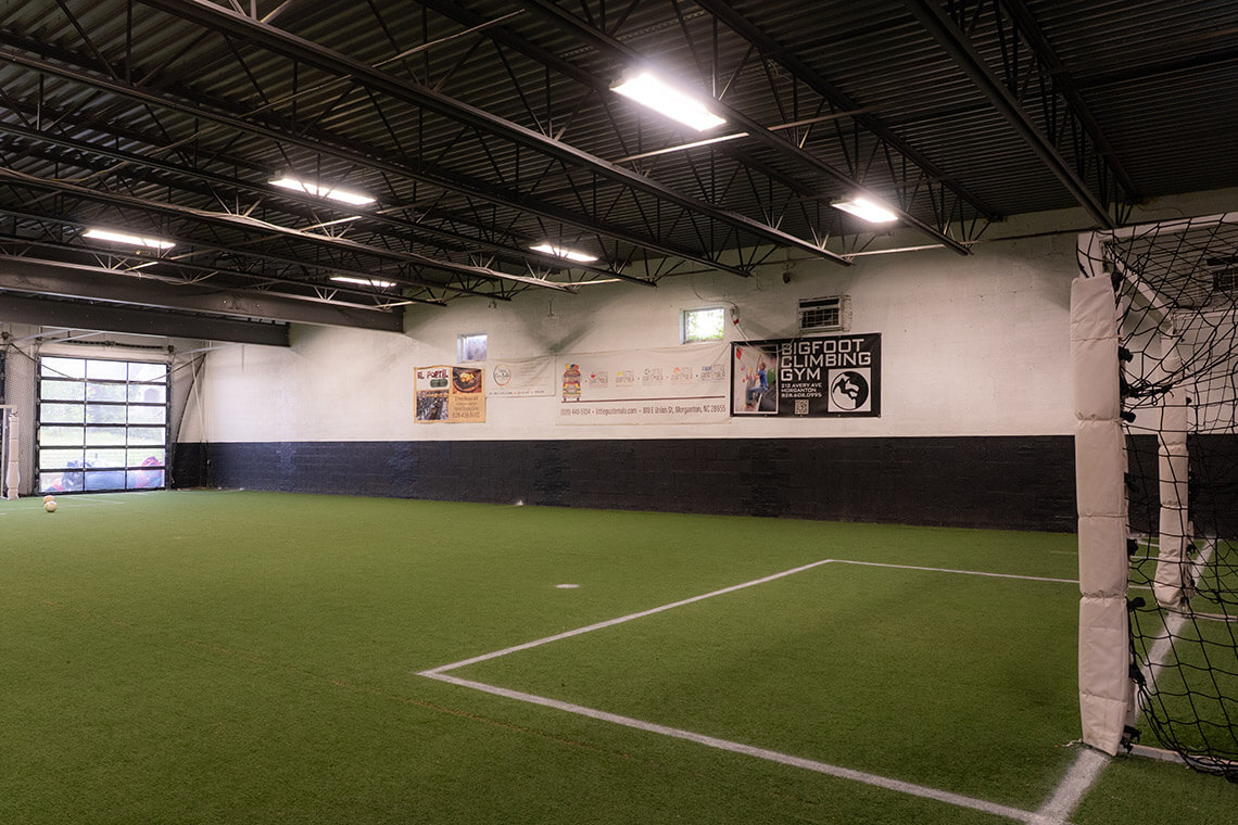 Soccer field at Little Guatemala