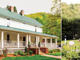 Exterior and garden of Lovill House