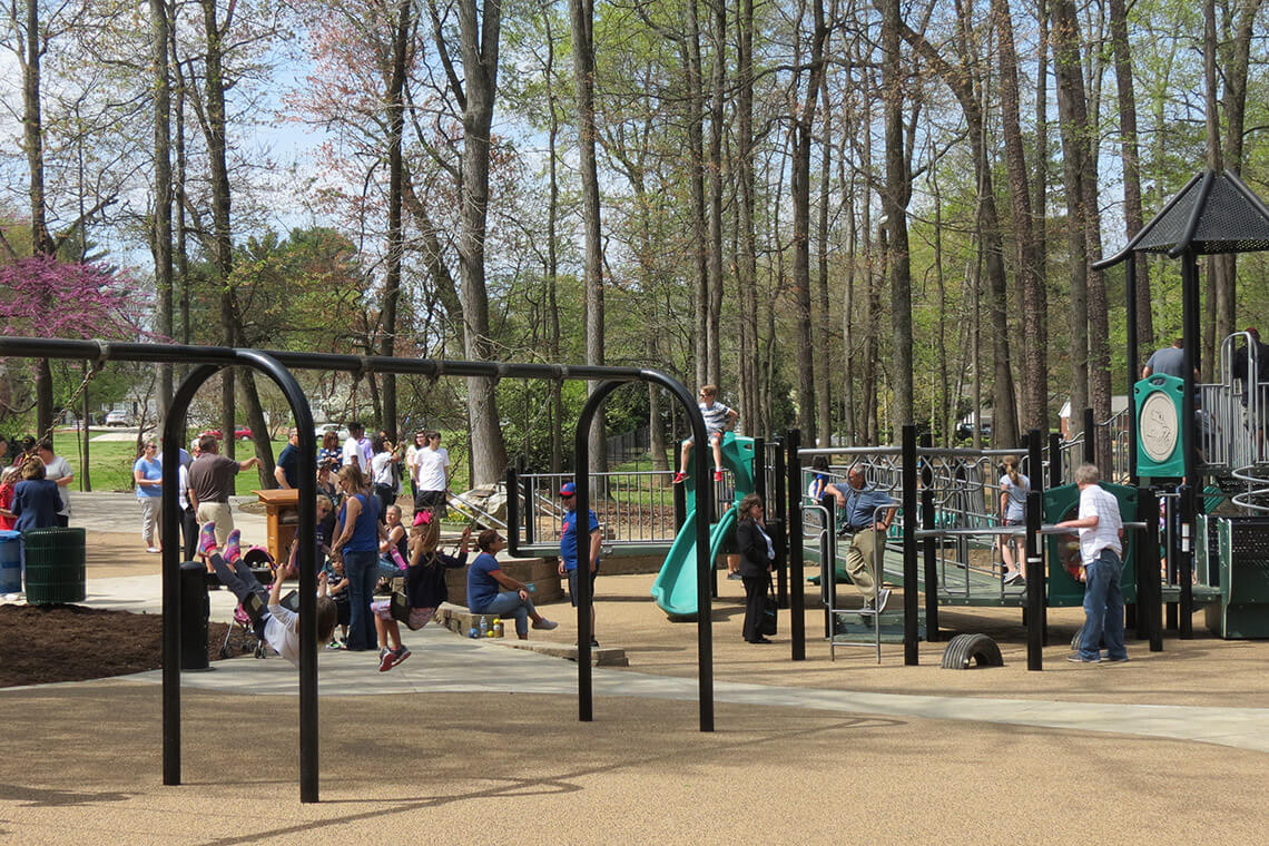 Playground at Fourth of July Park