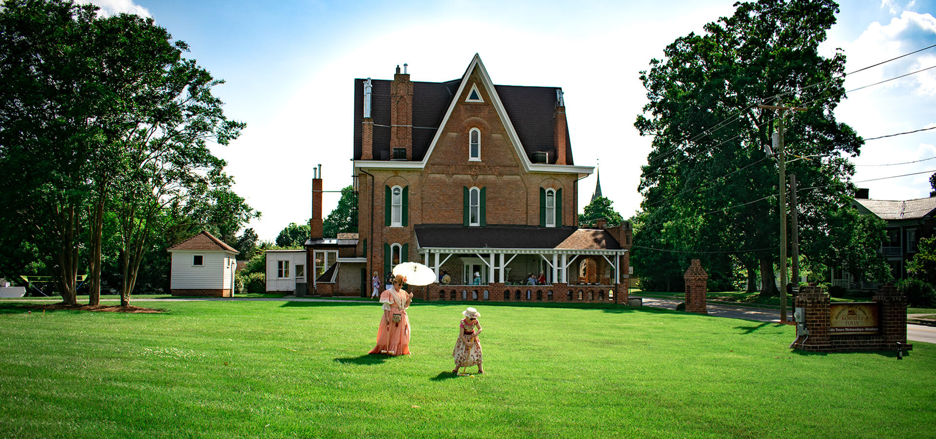 Croquet at Korners Folly