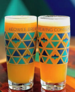 Two beers from Keowee Brewing