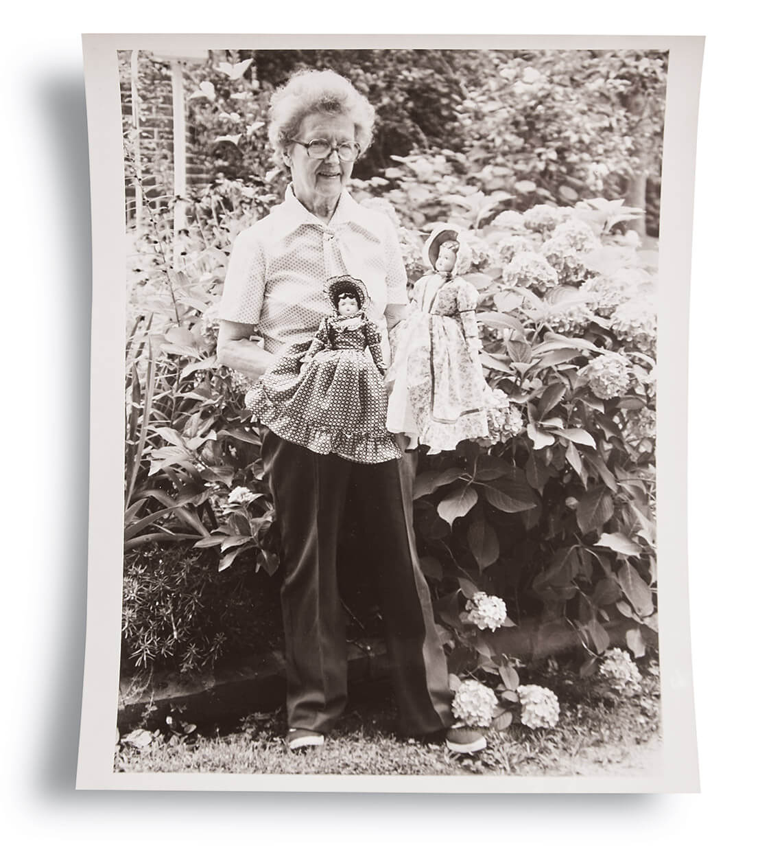 Black and white photo of Ernestine Hilton Sigmon