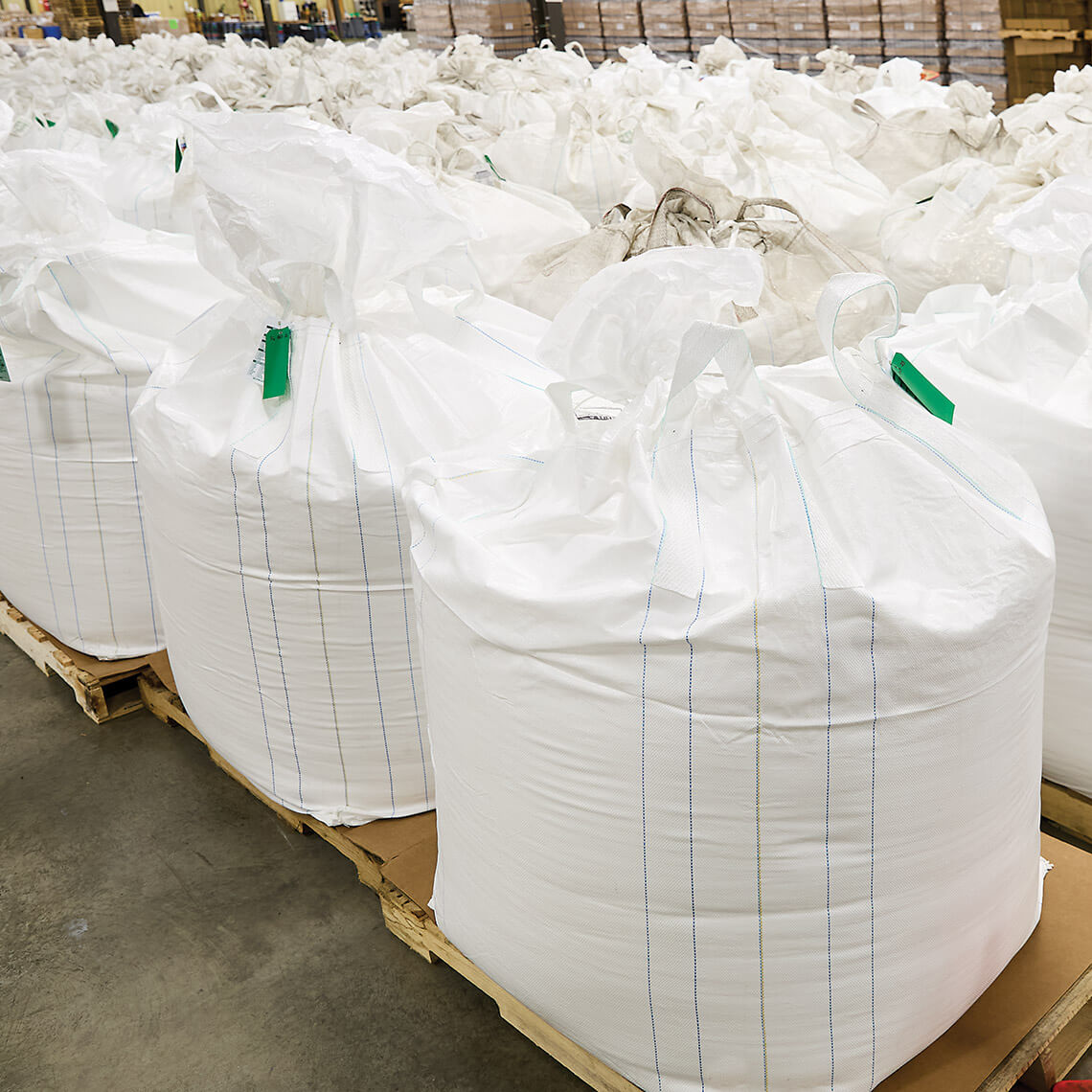 Bags of laundry powder from Charlie's Soaps