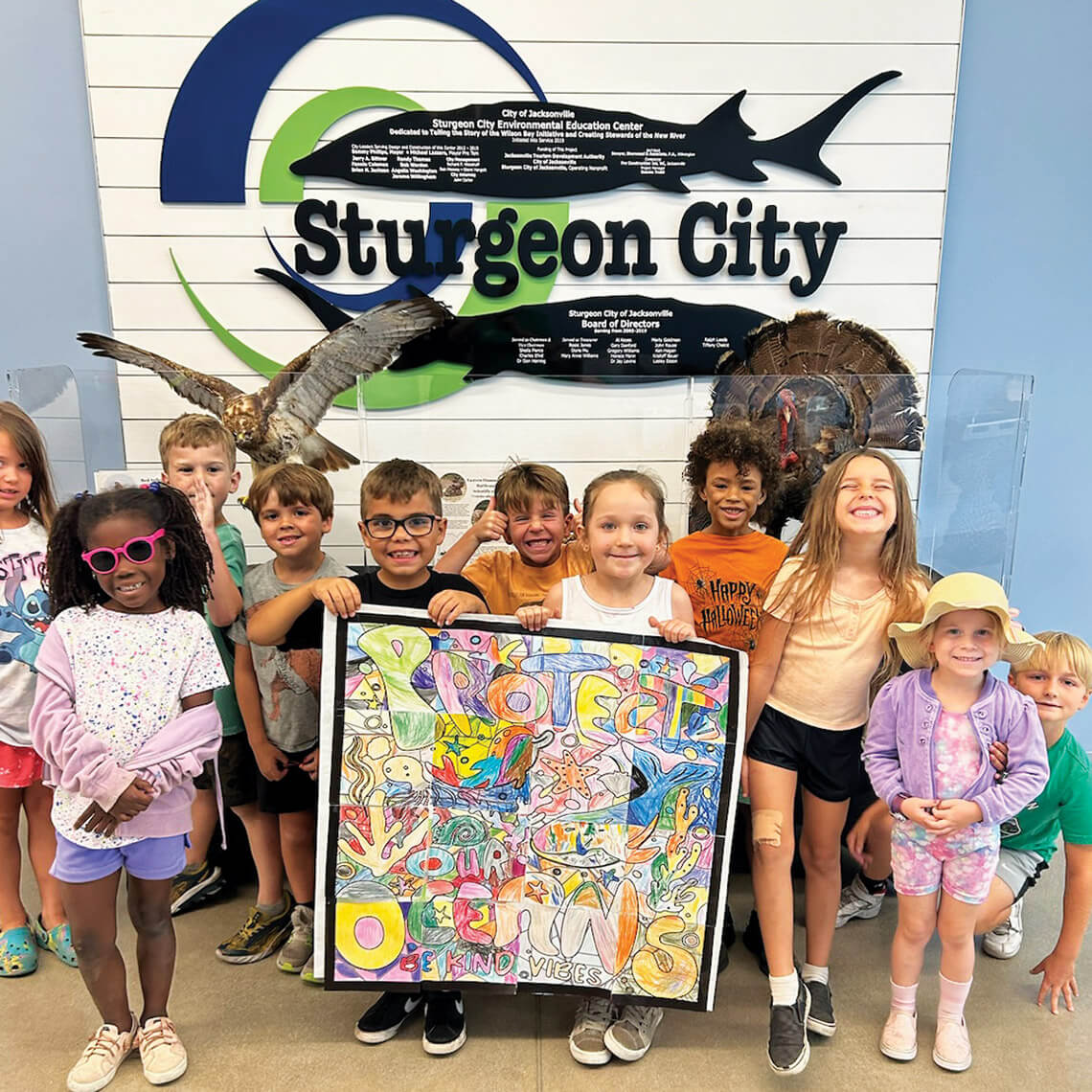 Children at Sturgeon City