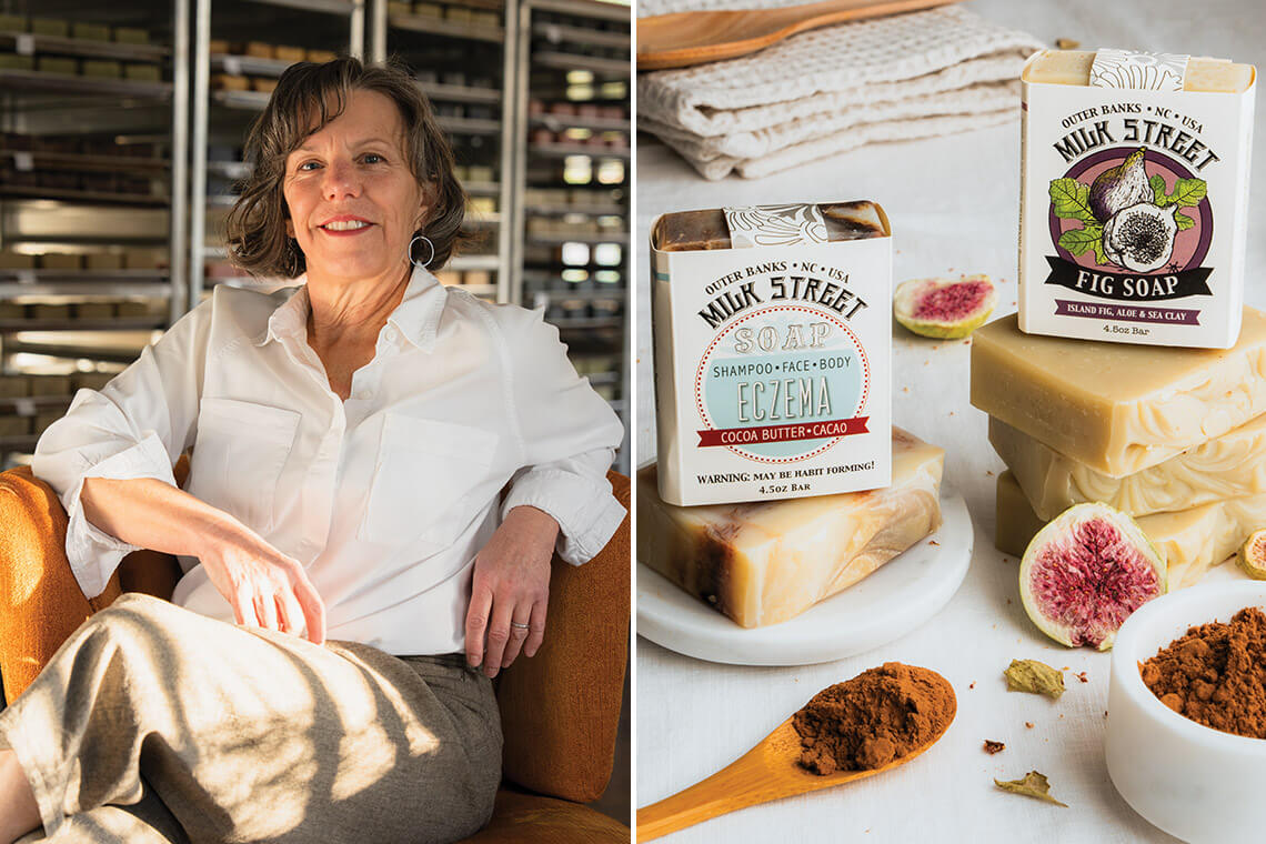 Kim Meacham and Milk Street Soaps