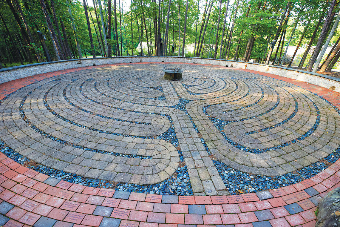 The Labyrinth at St. Francis Springs